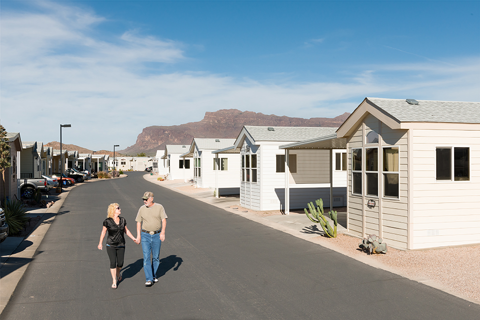 Canyon Vistas RV Resort In Gold Canyon, AZ For 55+ .. Park Model Homes ...