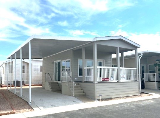 View 653-2051-120 ~ 2024 El Paso Park Model ~AWNING COMPLETED!!