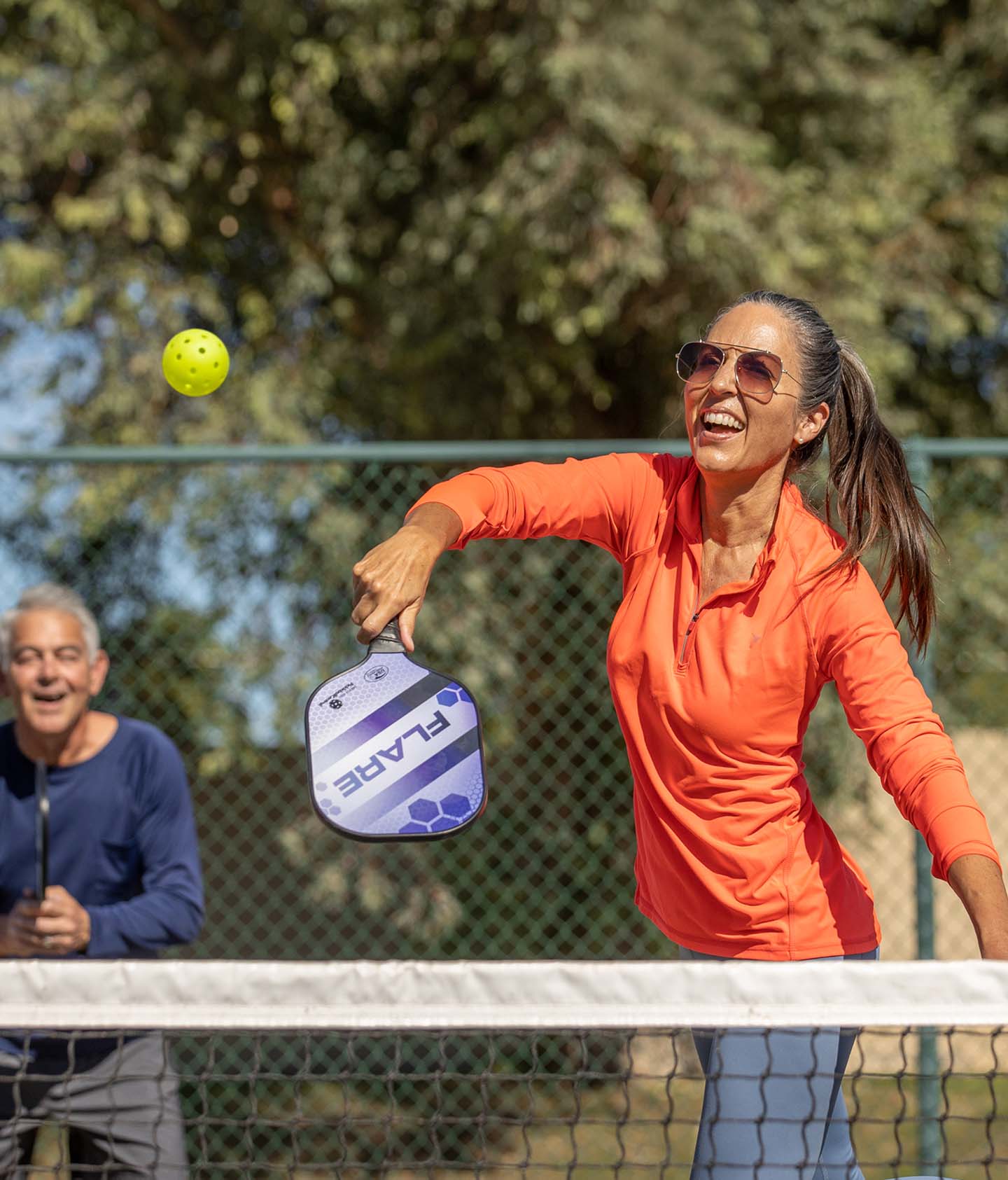 retirement village florida pickleball courts