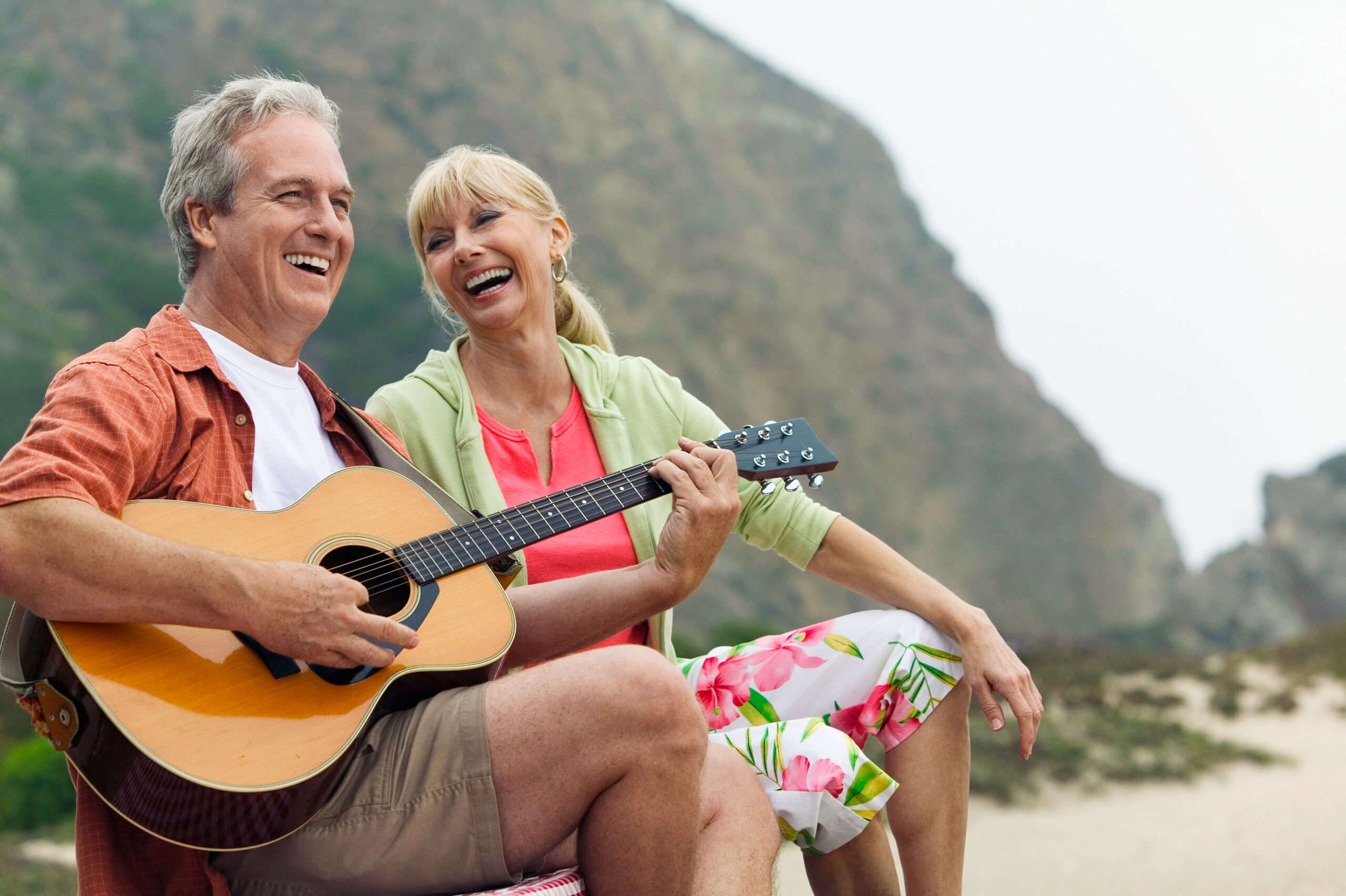 beach in california 55 plus couple