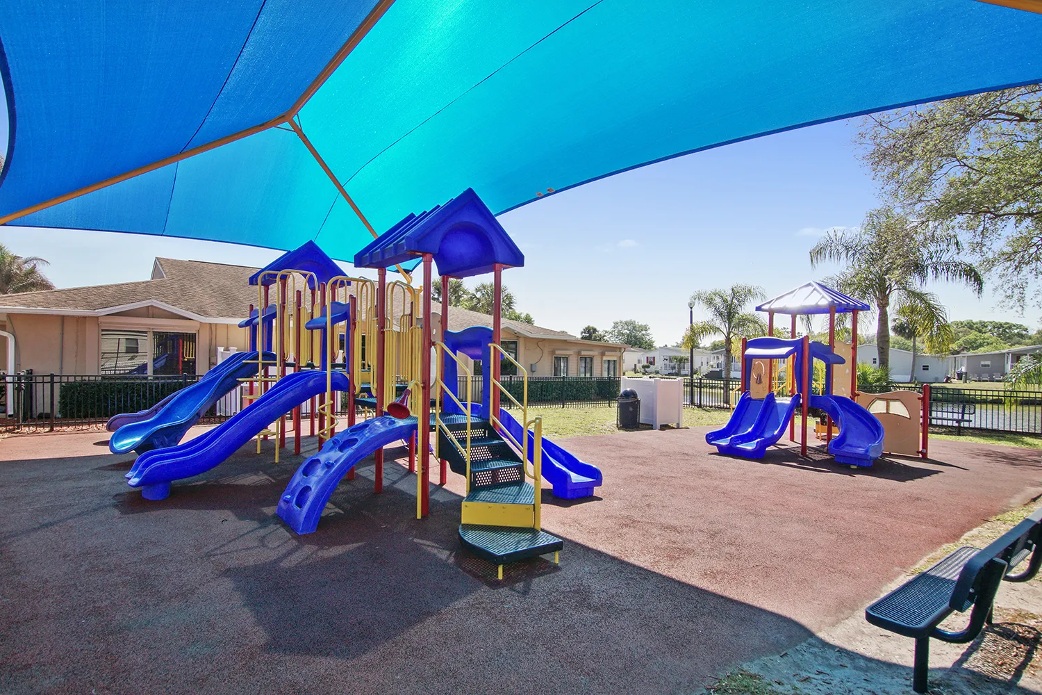 florida playground at mobile home community 